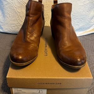 Lucky Brand booties.